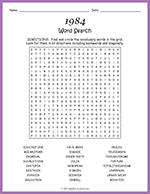 1984 Word Search thumbnail