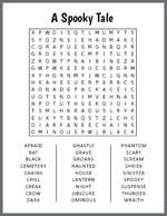 A Spooky Tale Word Search thumbnail