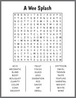 A Wee Splash Word Search thumbnail