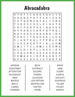 Abracadabra Word Search thumbnail