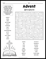 Advent Word Search thumbnail