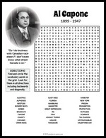 Al Capone Word Search thumbnail