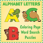 Alphabet Letters Word Search Puzzles thumbnail
