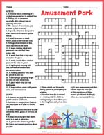 Amusement Park Crossword thumbnail