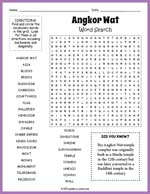 Angkor Wat Word Search Thumbnail