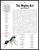 Ants Word Search thumbnail