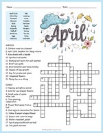 April Crossword thumbnail
