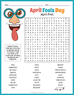 April Fool's Day Word Search thumbnail