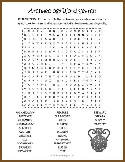 Social Science Puzzle Worksheet Activities