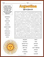 Argentina Word Search thumbnail