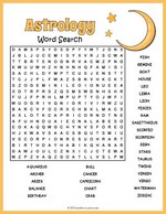 Astrology Word Search thumbnail