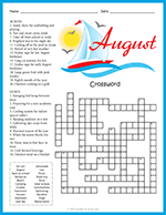 August Crossword thumbnail