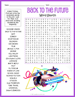Back To the Future Word Search thumbnail