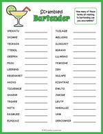 Bartender Word Scramble thumbnail