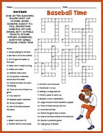 Baseball Crossword thumbnail