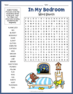 Bedroom Word Search thumbnail