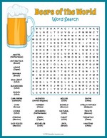 Beer Word Search thumbnail
