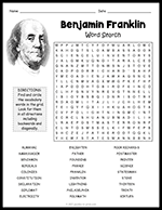 Benjamin Franklin Word Search thumbnail