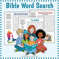Free Printable Bible Word Search Puzzles