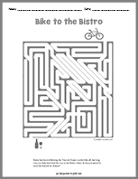 Bike To the Bistro Maze thumbnail