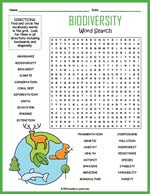 Biodiversity Word Search Thumbnail