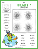 Biodiversity Word Search thumbnail