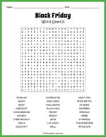 Black Friday Word Search Thumbnail