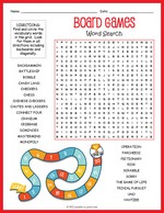 Board Games Word Search thumbnail