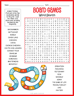 Board Games Word Search thumbnail