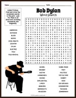 Bob Dylan Word Search thumbnail