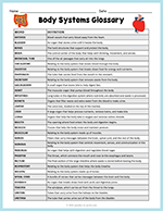 Body Systems Glossary thumbnail
