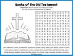 Books of the Old Testament Word Search Thumbnail