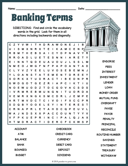 Business Word Searches