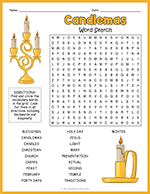 Candlemas Word Search thumbnail