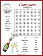 Champagne Word Search Thumbnail