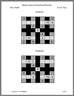 Checkerboard Puzzles thumbnail
