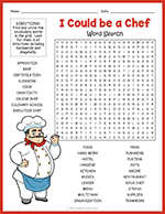 Chef Word Search thumbnail