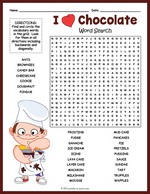 Chocolate Word Search thumbnail