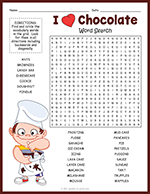 Chocolate Word Search thumbnail