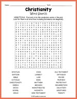 Christianity Word Search Thumbnail