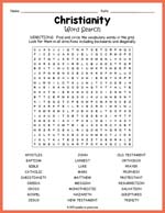 Christianity Word Search Thumbnail