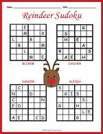 Christmas Reindeer Sudoku thumbnail