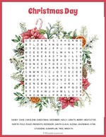 Christmas Word Search thumbnail