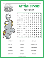 Circus Word Search thumbnail
