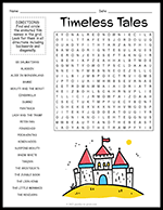 Classic Disney Movies Word Search thumbnail