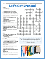 Clothing Crossword thumbnail