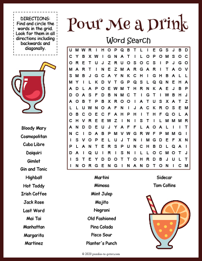 alcohol-word-search-printable