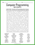 Computer Programming Terms Word Search thumbnail