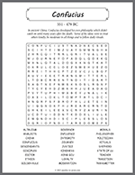 Confucius Word Search thumbnail