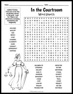 Courtroom Word Search Thumbnail